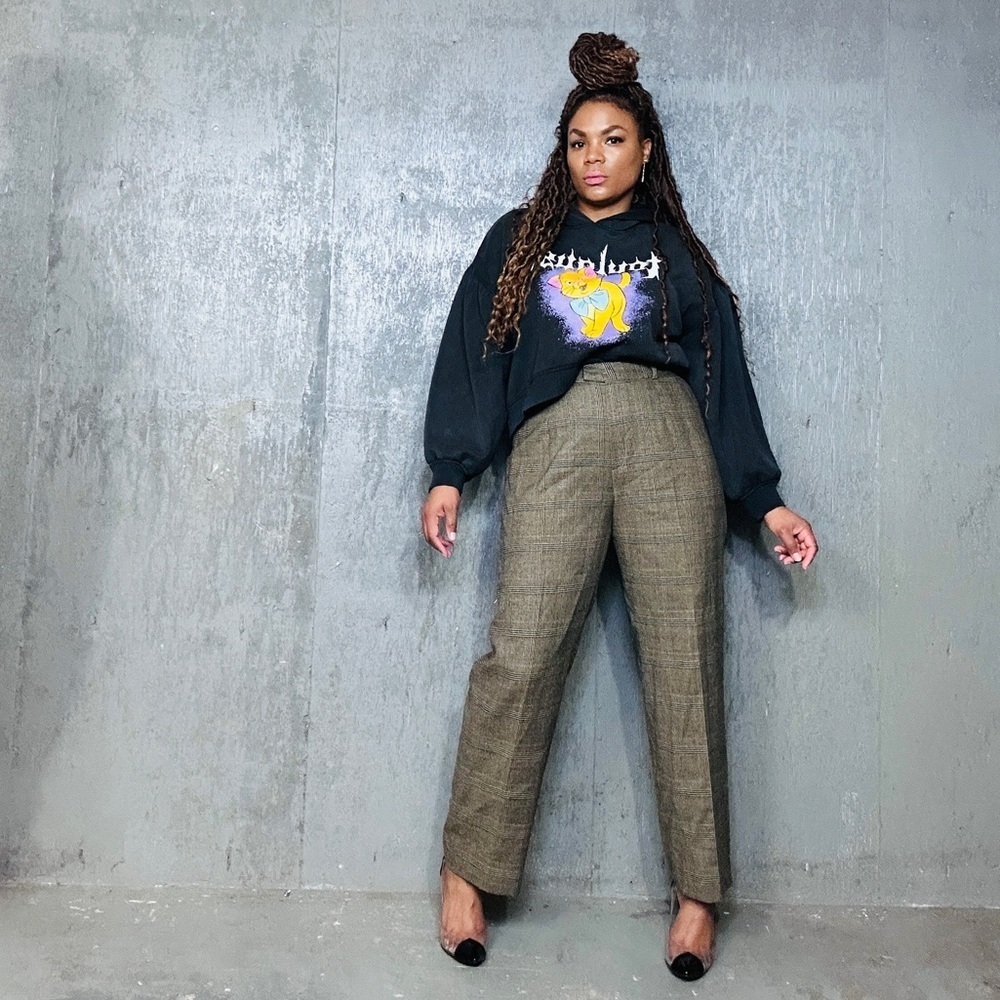 Vintage Wool Pants, Fit 12 - Picture 2 of 10
